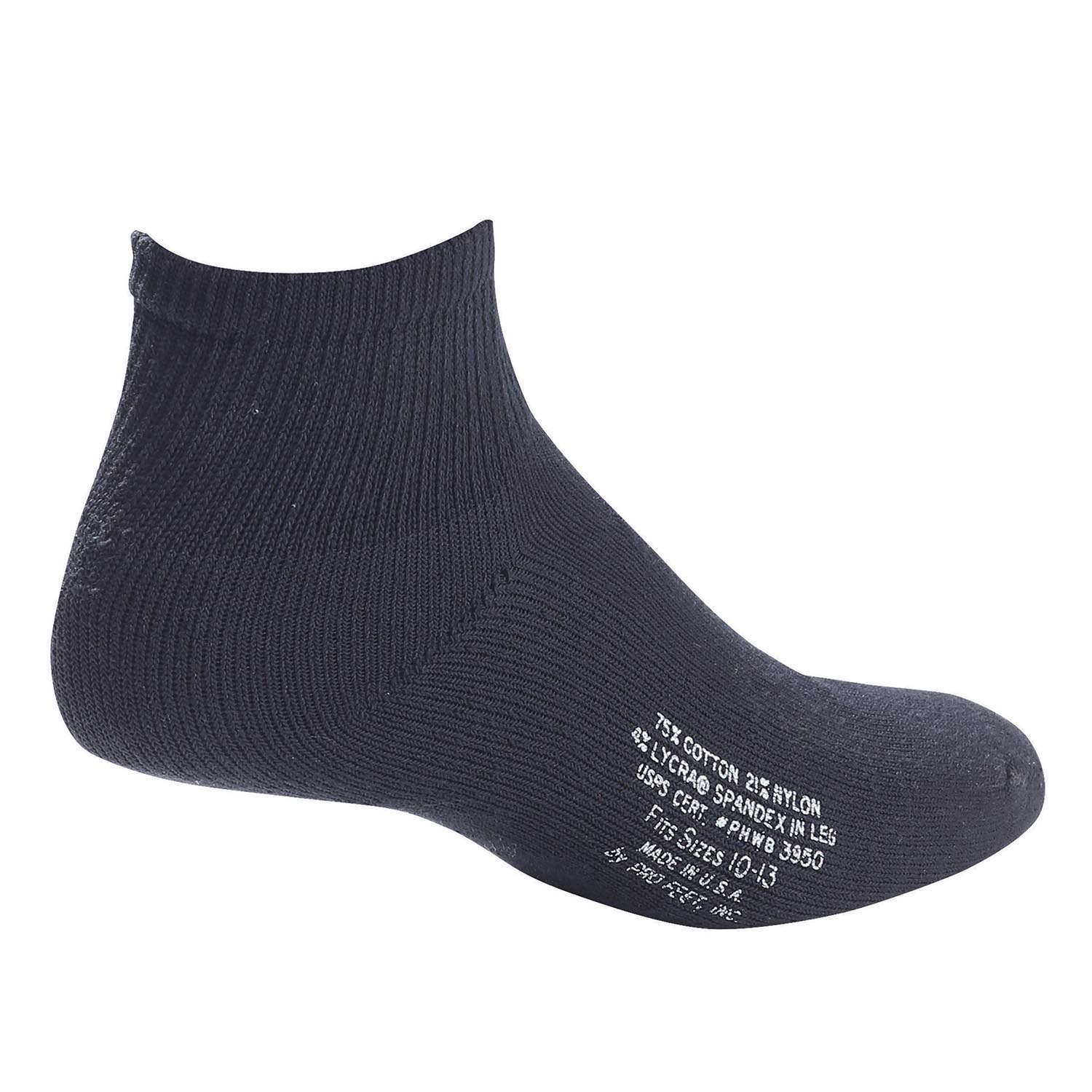 Pro Feet Postal Approved Ankle Socks