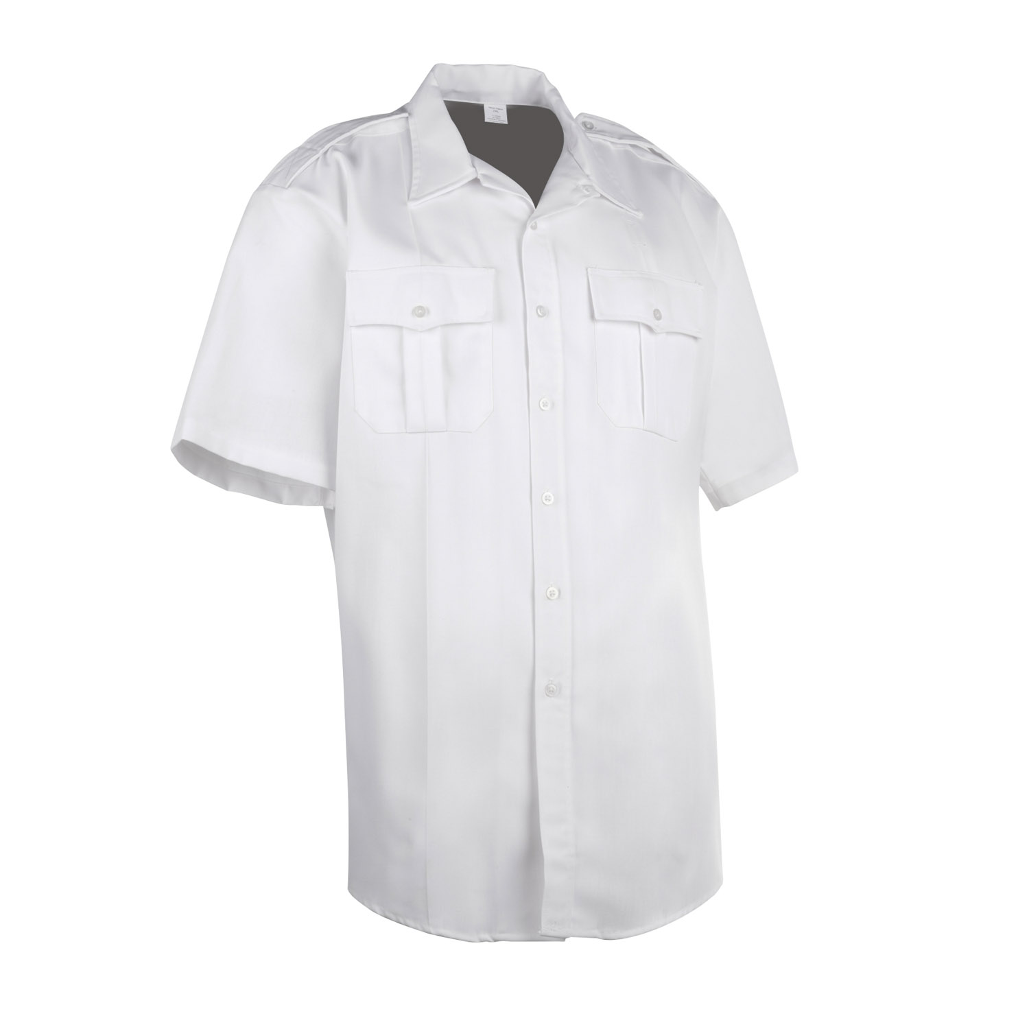 S/S WHITE TROPICAL DELUXE ALL WEATHER 65/35 DACRON POLYESTER